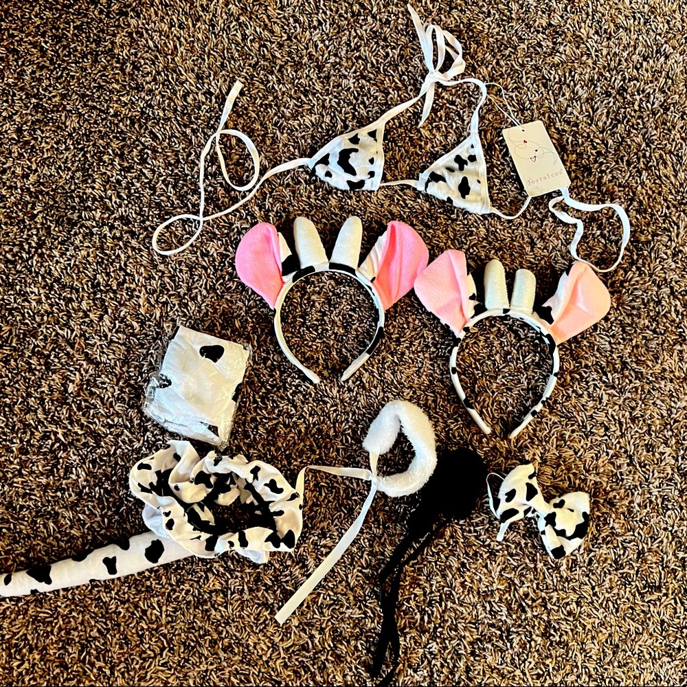 Sexy cow costume outfit